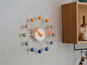 Georg Jensen Uhren-Vitra Ball Clock, sunrise, Sonderedition