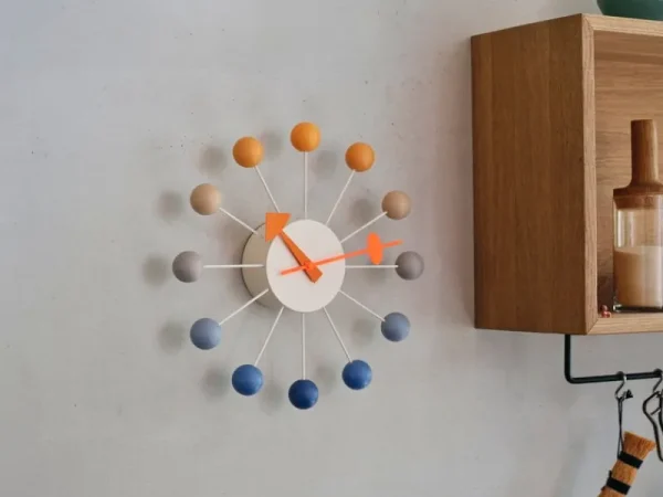 Georg Jensen Uhren-Vitra Ball Clock, sunrise, Sonderedition