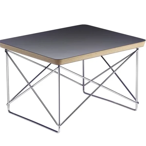 HAY Tische-Vitra Beistelltisch Eames LTR, schwarz – chrom