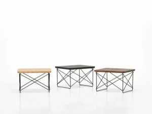 HAY Tische-Vitra Beistelltisch Eames LTR, Eiche – Basic Dark