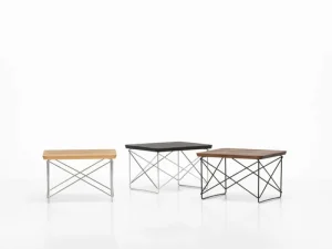 valerie_objects Tische-Vitra Beistelltisch Eames LTR, Eiche – Chrom