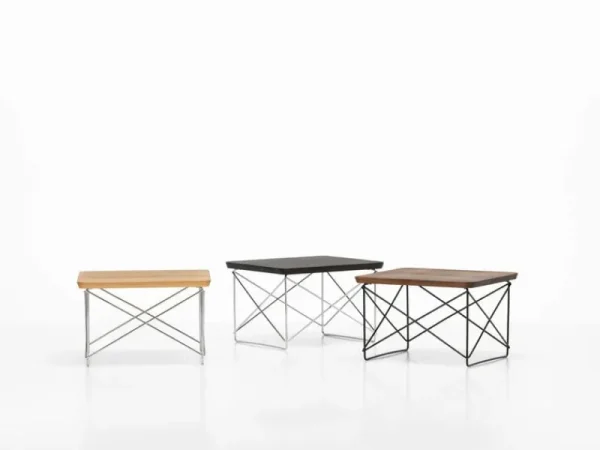 valerie_objects Tische-Vitra Beistelltisch Eames LTR, Eiche – Chrom