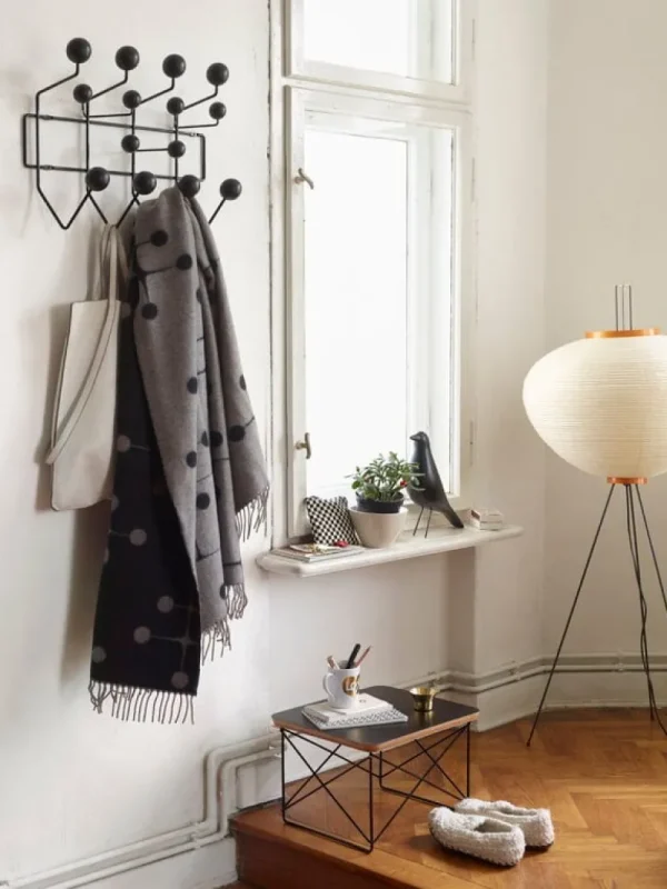 HAY Tische-Vitra Beistelltisch Eames LTR, schwarz – chrom