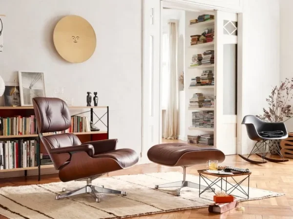 HAY Tische-Vitra Beistelltisch Eames LTR, schwarz – chrom