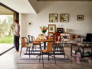 Muuto Sitzgelegenheiten-Vitra Belleville Sessel, Eiche/schwarz