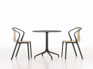 Muuto Sitzgelegenheiten-Vitra Belleville Sessel, Eiche/schwarz