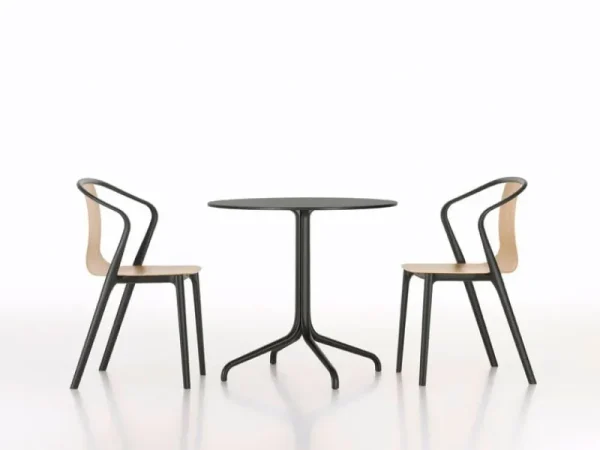 Muuto Sitzgelegenheiten-Vitra Belleville Sessel, Eiche/schwarz