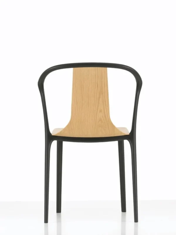 Muuto Sitzgelegenheiten-Vitra Belleville Sessel, Eiche/schwarz