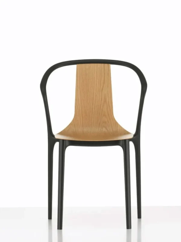 Muuto Sitzgelegenheiten-Vitra Belleville Sessel, Eiche/schwarz