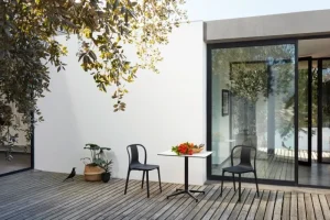 Vitra Terrassenmöbel | Sitzgelegenheiten^Belleville Stuhl, schwarz
