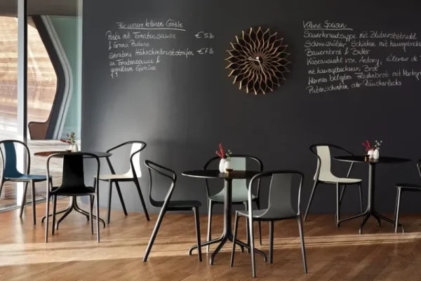Vitra Terrassenmöbel | Tische^Belleville Tisch, rund, schwarz