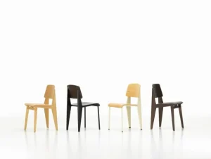 Normann Copenhagen Sitzgelegenheiten-Vitra Chaise Tout Bois Stuhl, Eiche Natur