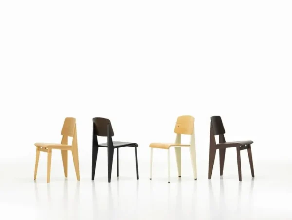 Normann Copenhagen Sitzgelegenheiten-Vitra Chaise Tout Bois Stuhl, Eiche Natur