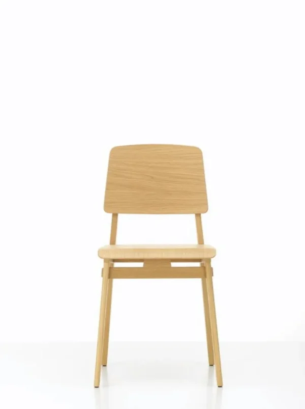 Normann Copenhagen Sitzgelegenheiten-Vitra Chaise Tout Bois Stuhl, Eiche Natur