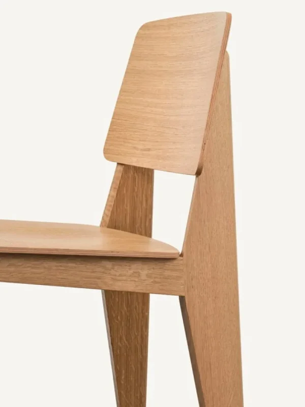Normann Copenhagen Sitzgelegenheiten-Vitra Chaise Tout Bois Stuhl, Eiche Natur