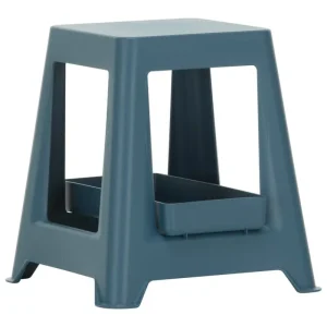 &Tradition Tische | Sitzgelegenheiten-Vitra Chap RE Hocker, Meerblau