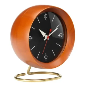 Georg Jensen Uhren-Vitra Chronopak Tischuhr, Walnussfurnier