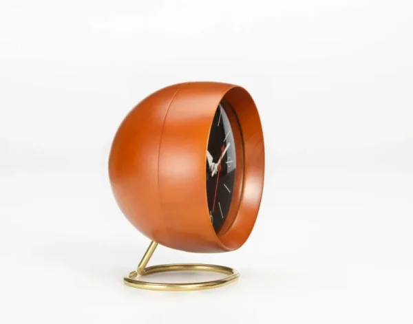 Georg Jensen Uhren-Vitra Chronopak Tischuhr, Walnussfurnier