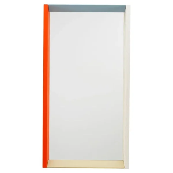 Vitra Spiegel-Colour Frame Spiegel, mittel, Blau - Orange