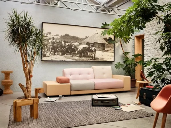 Harri Koskinen Works Tische | Sitzgelegenheiten-Vitra Cork Family Beistelltisch/Hocker, Modell A