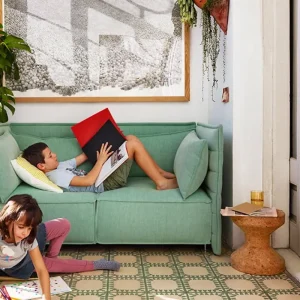 Harri Koskinen Works Tische | Sitzgelegenheiten-Vitra Cork Family Beistelltisch/Hocker, Modell A