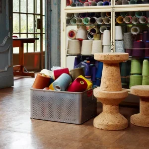 Harri Koskinen Works Tische | Sitzgelegenheiten-Vitra Cork Family Beistelltisch/Hocker, Modell A