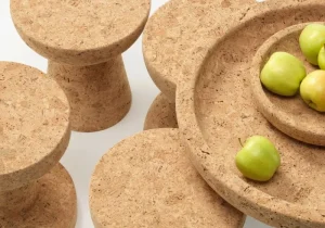Vitra Tische | Sitzgelegenheiten-Cork Family Beistelltisch/Hocker, Modell E