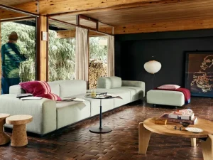 Harri Koskinen Works Tische | Sitzgelegenheiten-Vitra Cork Family Beistelltisch/Hocker, Modell A