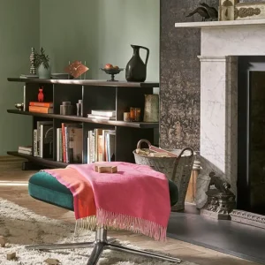 Vitra Decken Und Überwürfe^Decke Colour Block, rosa – beige
