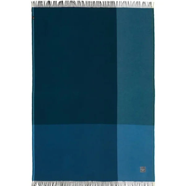Vitra Decken Und Überwürfe^Decke Colour Block, schwarz – blau