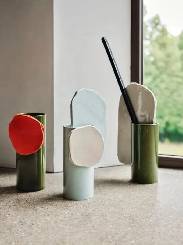 Raawii Vasen-Vitra Disque Vase, Vases Découpage Kollektion