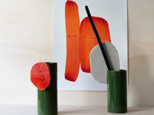 Raawii Vasen-Vitra Disque Vase, Vases Découpage Kollektion