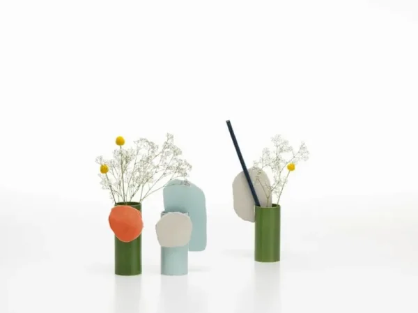 Raawii Vasen-Vitra Disque Vase, Vases Découpage Kollektion