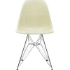 Vitra Sitzgelegenheiten-Eames DSR Fiberglass Chair, pergamentgelb – Chrom