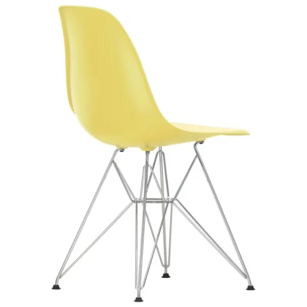 Frama Sitzgelegenheiten-Vitra Eames DSR Stuhl, citron RE - Chrom