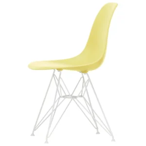 Mattiazzi Sitzgelegenheiten-Vitra Eames DSR Stuhl, citron RE - weiß
