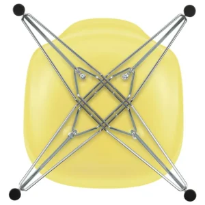 Frama Sitzgelegenheiten-Vitra Eames DSR Stuhl, citron RE - Chrom