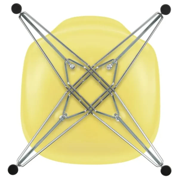 Frama Sitzgelegenheiten-Vitra Eames DSR Stuhl, citron RE - Chrom