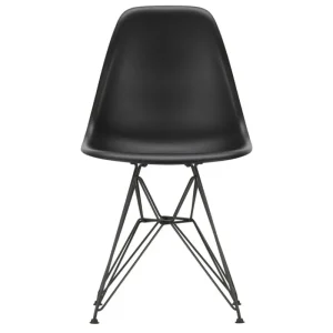 New Works Sitzgelegenheiten-Vitra Eames DSR Stuhl, deep black RE - Basic Dark