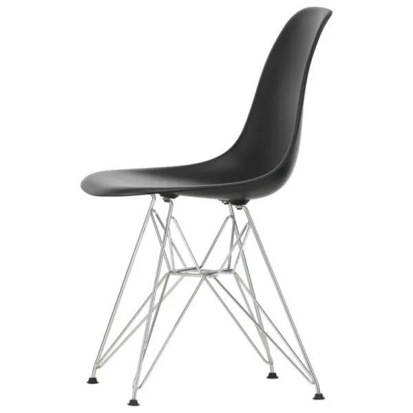 Hem Sitzgelegenheiten-Vitra Eames DSR Stuhl, deep black RE - Chrom