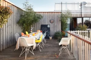 Vitra Terrassenmöbel | Sitzgelegenheiten^Eames DSR Stuhl, light grey RE - weiß