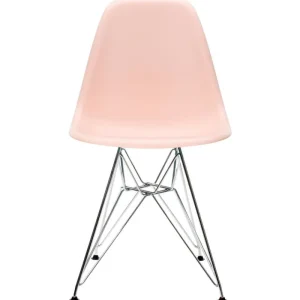 Vitra Sitzgelegenheiten-Eames DSR Stuhl, pale rose RE - Chrom