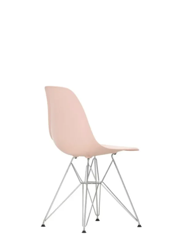 Vitra Sitzgelegenheiten-Eames DSR Stuhl, pale rose RE - Chrom