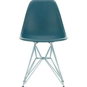 Vitra Terrassenmöbel | Sitzgelegenheiten^Eames DSR Stuhl, sea blue RE - sky blue