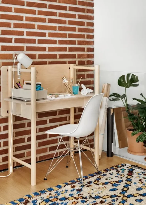 Audo Copenhagen Sitzgelegenheiten-Vitra Eames DSR Stuhl, weiß/Chrom