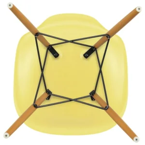 Muuto Sitzgelegenheiten-Vitra Eames DSW Stuhl, citron RE - Ahorn