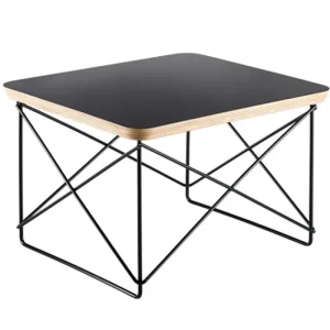 ferm LIVING Tische-Vitra Eames LTR Beistelltisch, schwarz