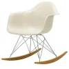 FDB Mu00f8bler Sitzgelegenheiten-Vitra Eames RAR Schaukelstuhl, Pebble RE - Chrom - Ahorn