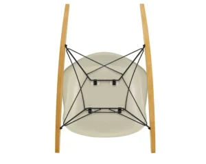 Nikari Sitzgelegenheiten-Vitra Eames RAR Schaukelstuhl, pebble RE - Basic Dark - Ahorn