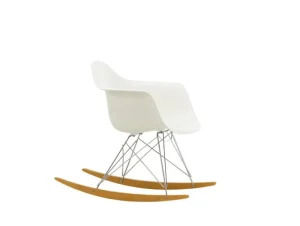 Finnish Design Shop Sitzgelegenheiten-Vitra Eames RAR Schaukelstuhl, weiß